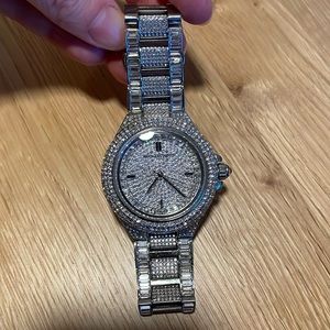 Michael Kors Women's Camille MK5869 Silver Stainless-Steel Watch